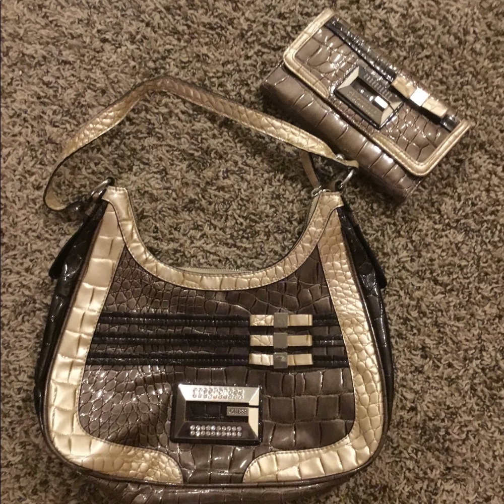 Guess Handbag and wallet